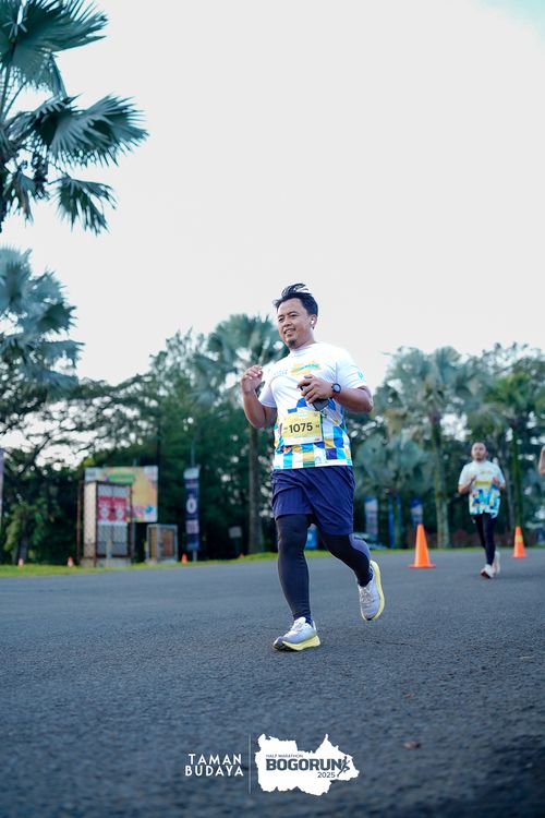 Race photo from Taman Budaya x BOGORUN 2025