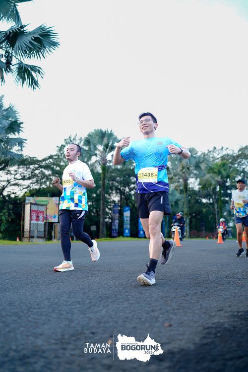 Race photo from Taman Budaya x BOGORUN 2025