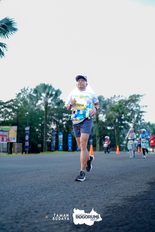 Race photo from Taman Budaya x BOGORUN 2025