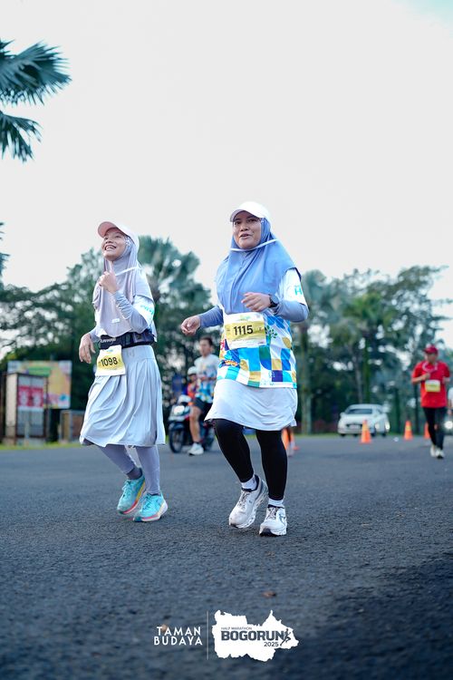 Race photo from Taman Budaya x BOGORUN 2025