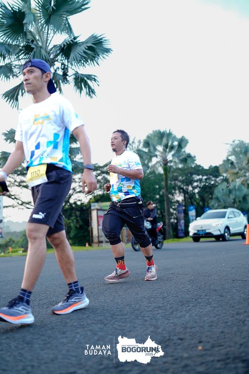 Race photo from Taman Budaya x BOGORUN 2025