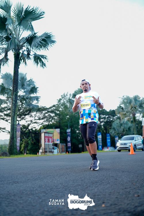 Race photo from Taman Budaya x BOGORUN 2025