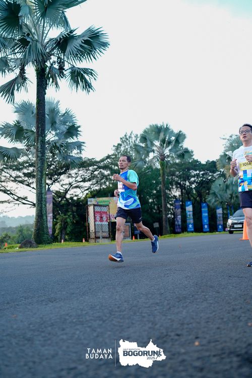 Race photo from Taman Budaya x BOGORUN 2025