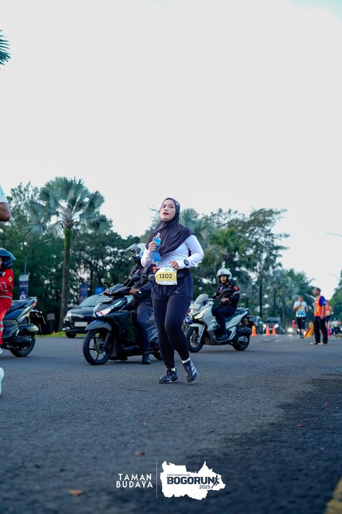 Race photo from Taman Budaya x BOGORUN 2025