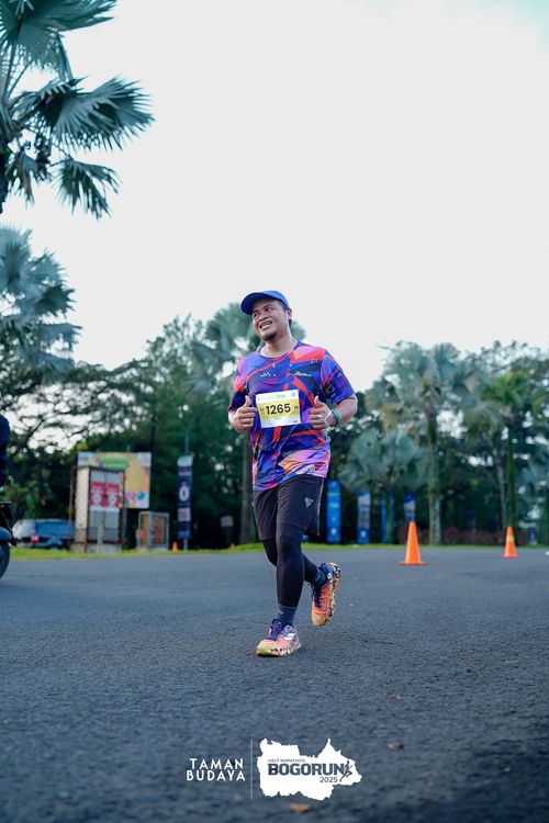 Race photo from Taman Budaya x BOGORUN 2025