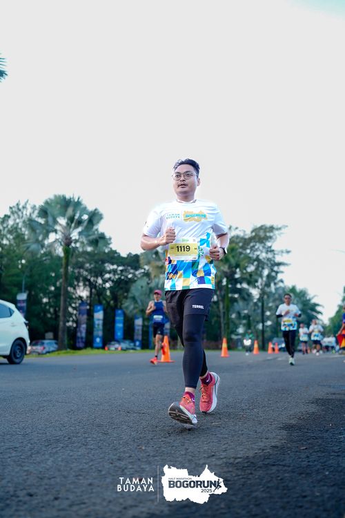 Race photo from Taman Budaya x BOGORUN 2025
