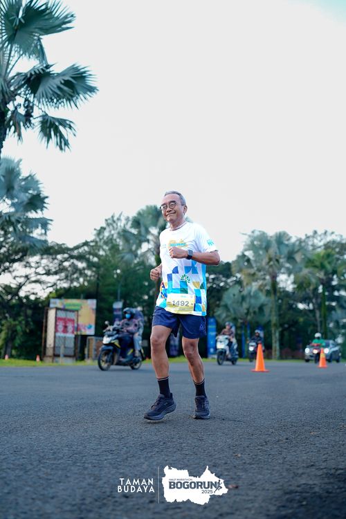 Race photo from Taman Budaya x BOGORUN 2025