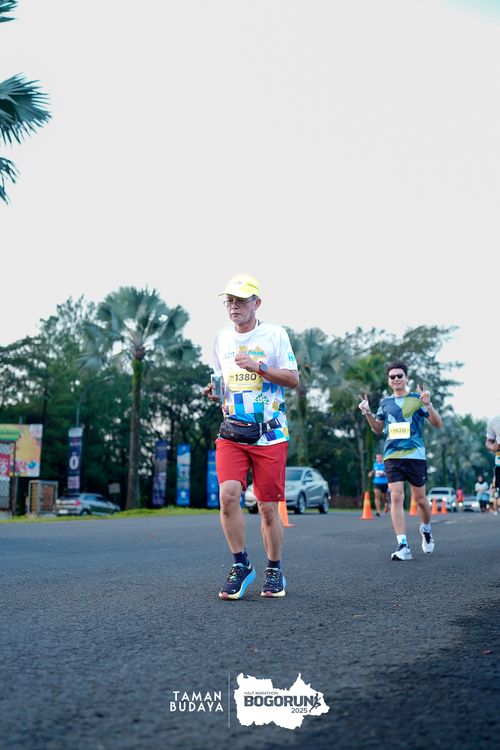 Race photo from Taman Budaya x BOGORUN 2025