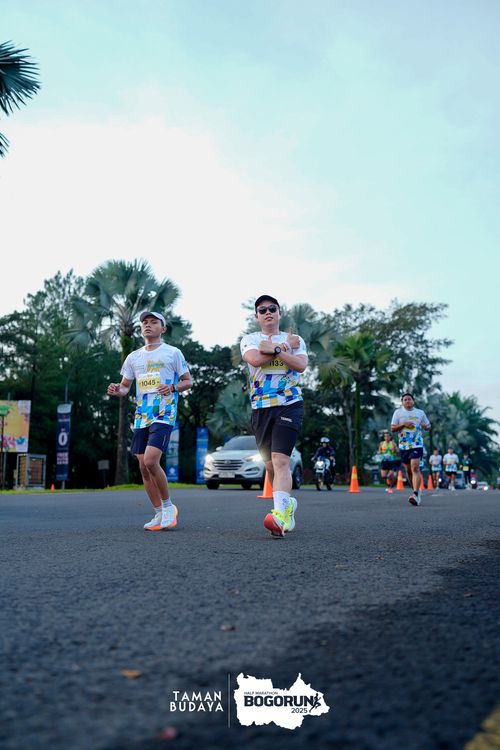Race photo from Taman Budaya x BOGORUN 2025