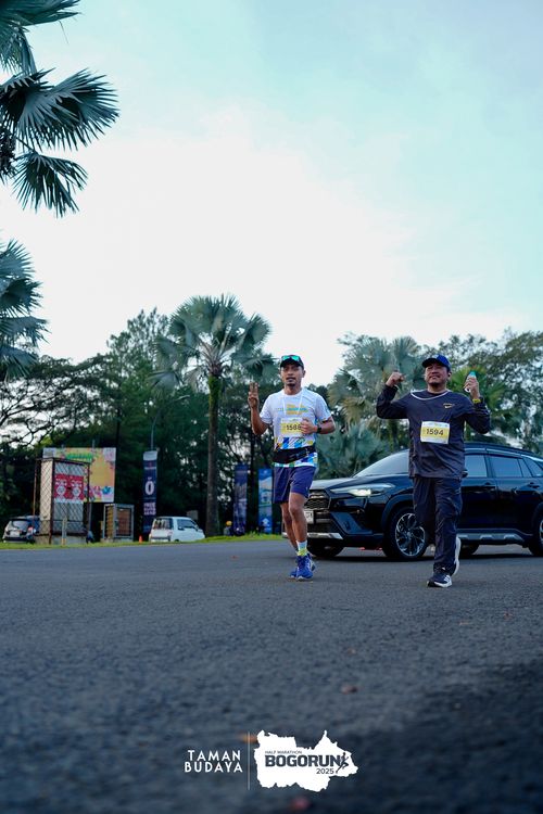 Race photo from Taman Budaya x BOGORUN 2025