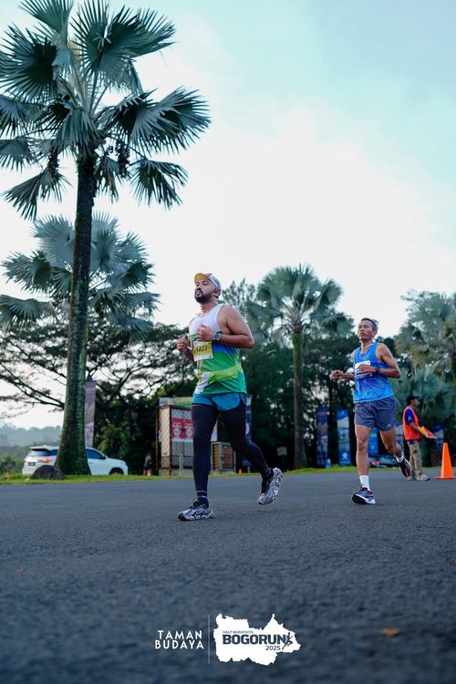 Race photo from Taman Budaya x BOGORUN 2025