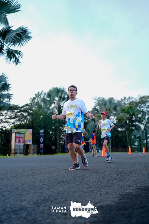 Race photo from Taman Budaya x BOGORUN 2025