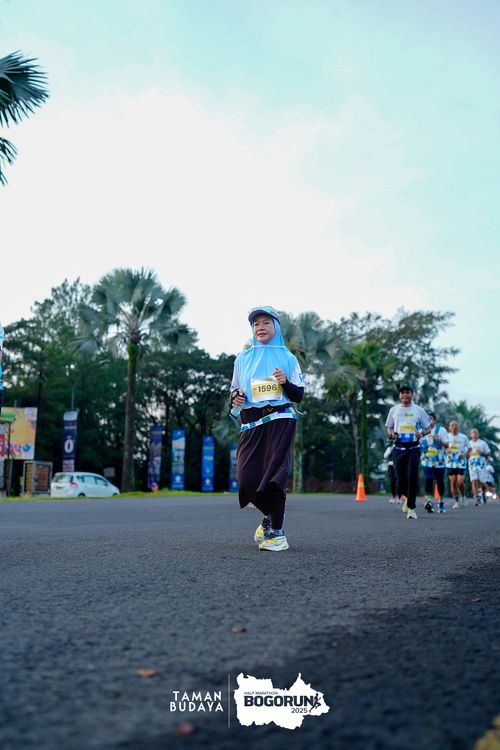 Race photo from Taman Budaya x BOGORUN 2025
