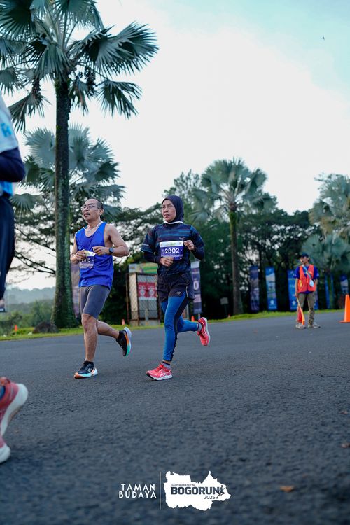 Race photo from Taman Budaya x BOGORUN 2025