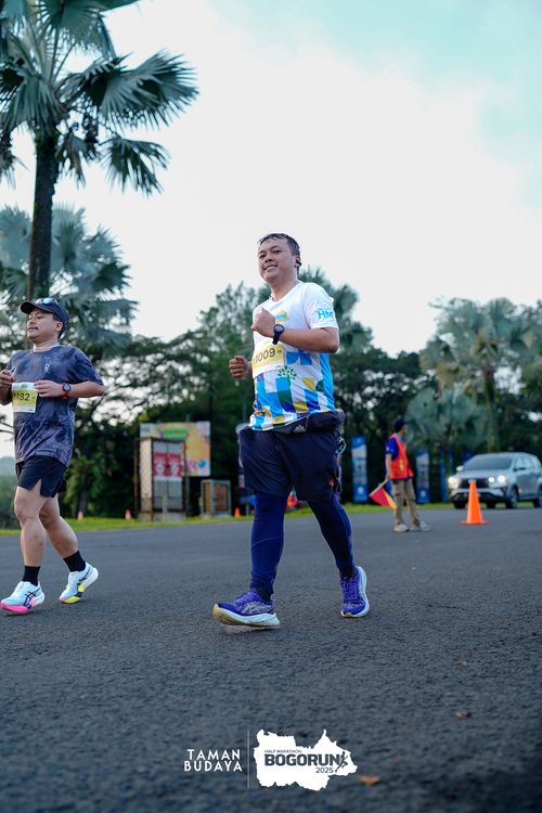 Race photo from Taman Budaya x BOGORUN 2025