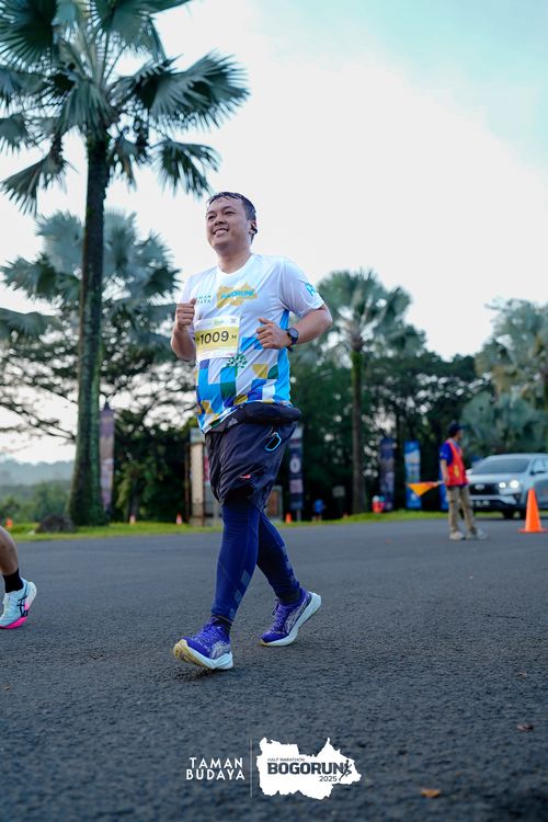 Race photo from Taman Budaya x BOGORUN 2025