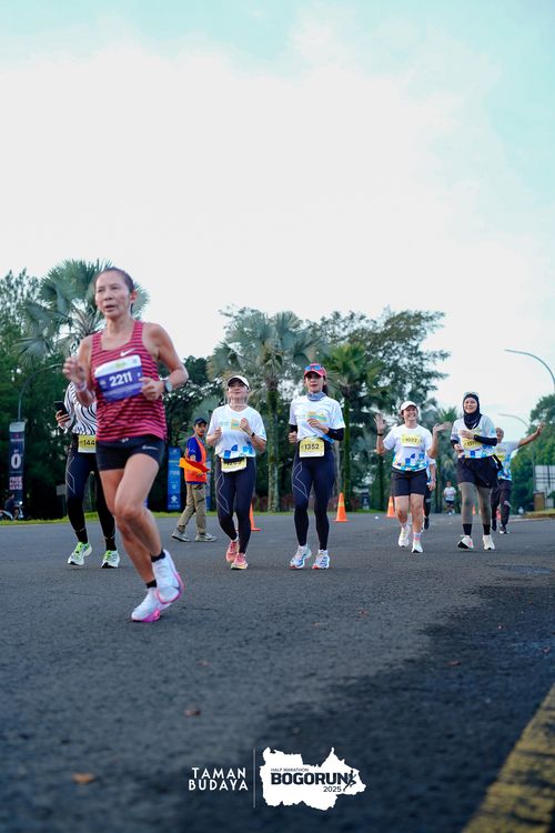 Race photo from Taman Budaya x BOGORUN 2025