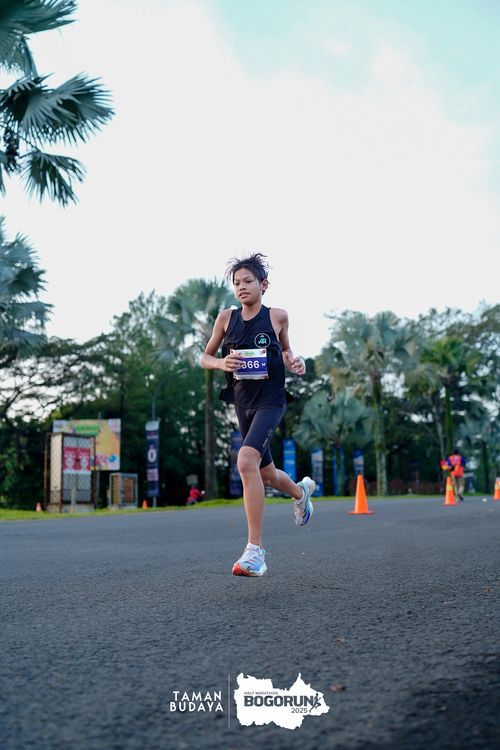 Race photo from Taman Budaya x BOGORUN 2025