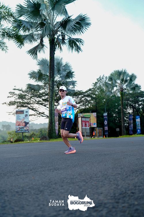 Race photo from Taman Budaya x BOGORUN 2025