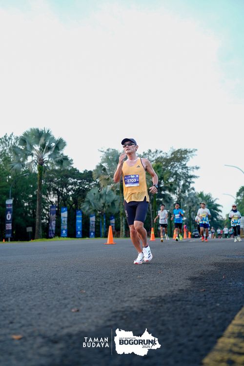 Race photo from Taman Budaya x BOGORUN 2025