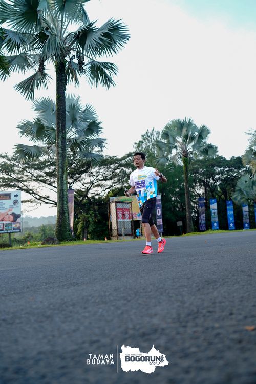 Race photo from Taman Budaya x BOGORUN 2025