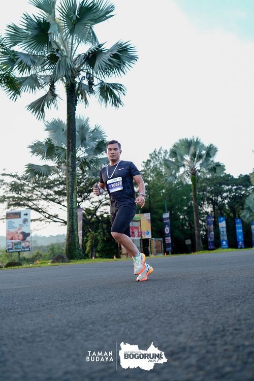 Race photo from Taman Budaya x BOGORUN 2025