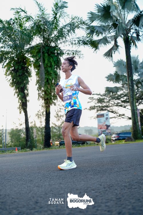 Race photo from Taman Budaya x BOGORUN 2025