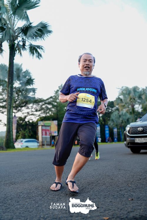 Race photo from Taman Budaya x BOGORUN 2025