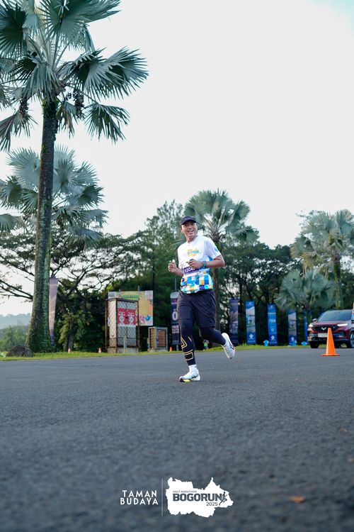 Race photo from Taman Budaya x BOGORUN 2025