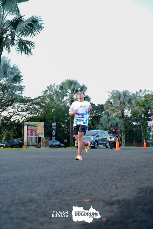 Race photo from Taman Budaya x BOGORUN 2025