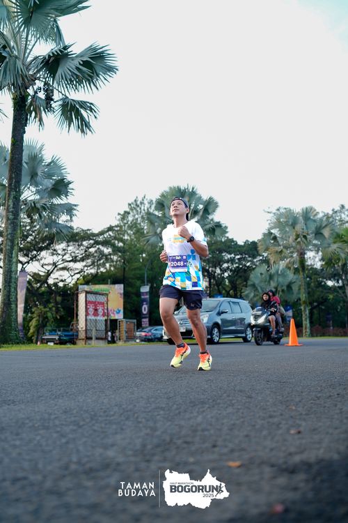 Race photo from Taman Budaya x BOGORUN 2025