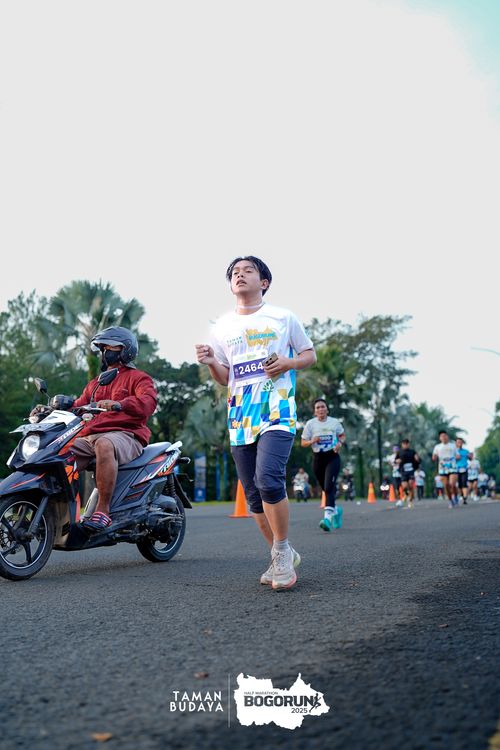 Race photo from Taman Budaya x BOGORUN 2025