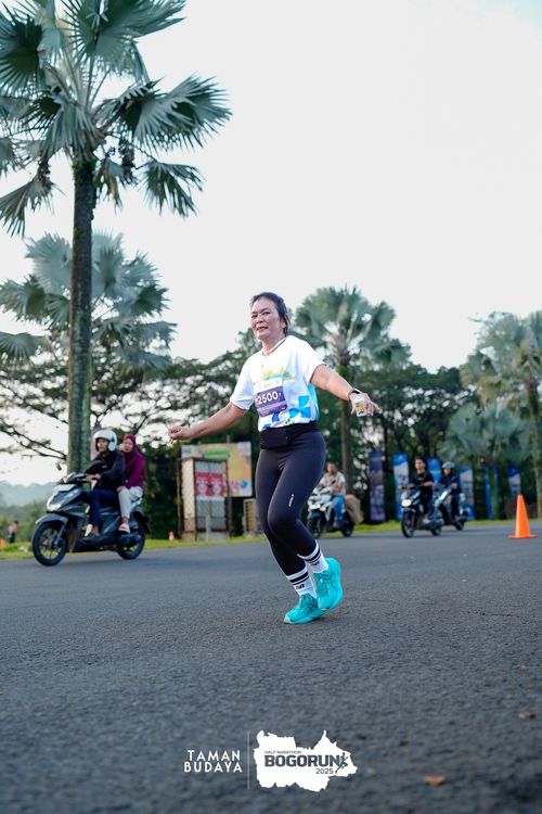 Race photo from Taman Budaya x BOGORUN 2025