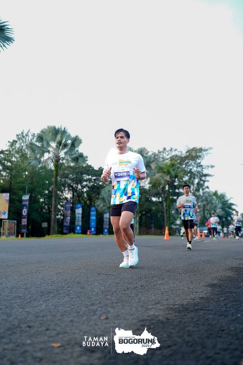 Race photo from Taman Budaya x BOGORUN 2025