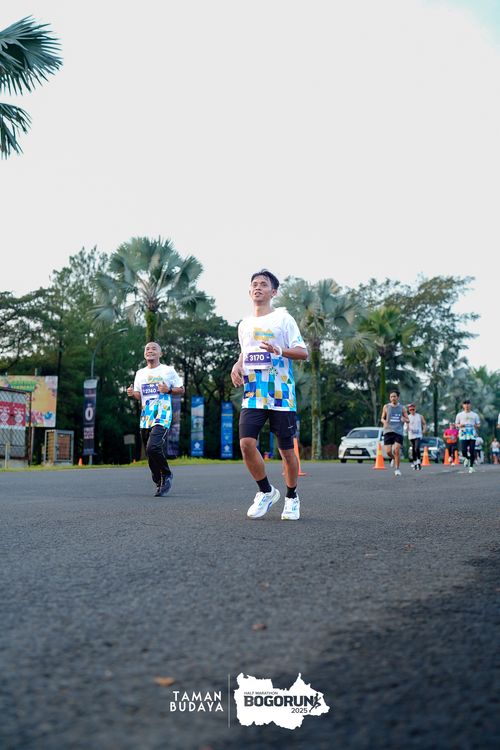 Race photo from Taman Budaya x BOGORUN 2025