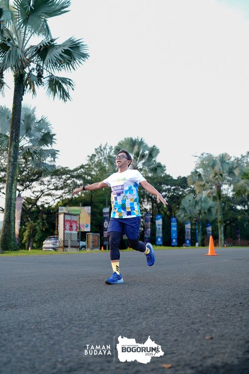 Race photo from Taman Budaya x BOGORUN 2025