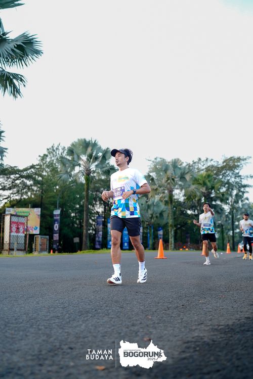 Race photo from Taman Budaya x BOGORUN 2025