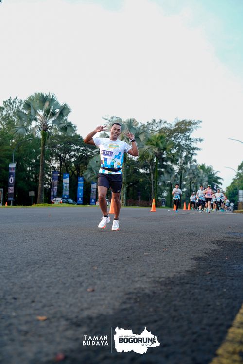 Race photo from Taman Budaya x BOGORUN 2025