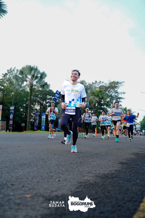 Race photo from Taman Budaya x BOGORUN 2025