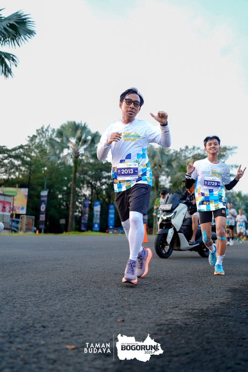 Race photo from Taman Budaya x BOGORUN 2025