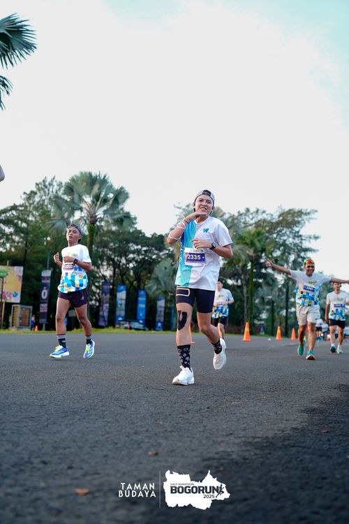 Race photo from Taman Budaya x BOGORUN 2025