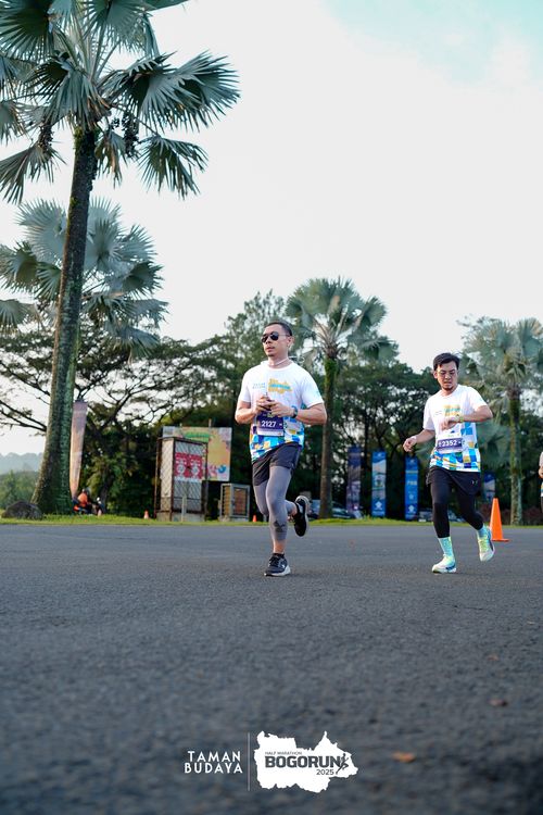 Race photo from Taman Budaya x BOGORUN 2025