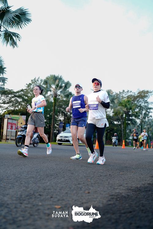 Race photo from Taman Budaya x BOGORUN 2025
