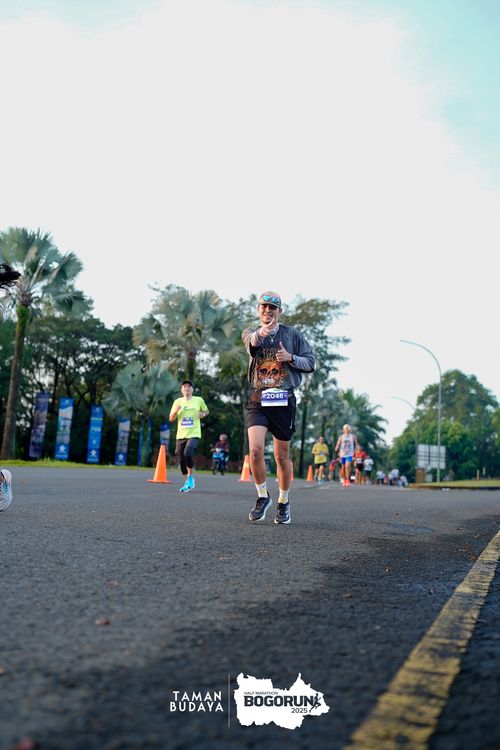 Race photo from Taman Budaya x BOGORUN 2025