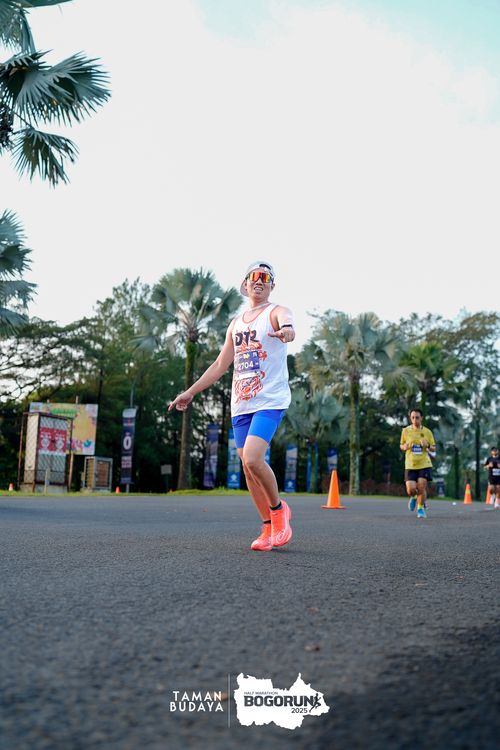 Race photo from Taman Budaya x BOGORUN 2025
