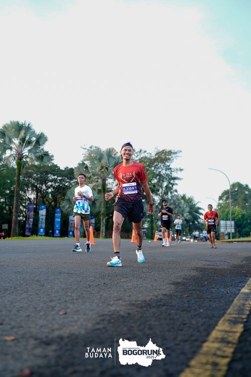 Race photo from Taman Budaya x BOGORUN 2025