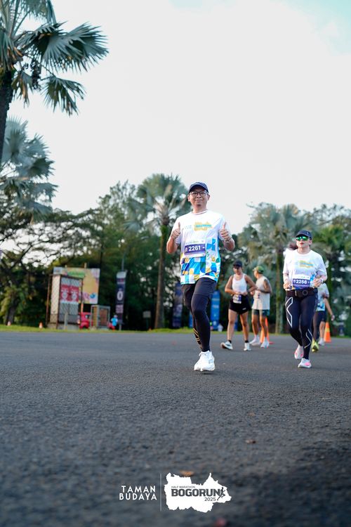 Race photo from Taman Budaya x BOGORUN 2025