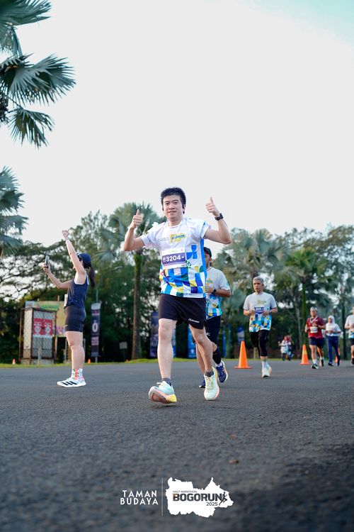 Race photo from Taman Budaya x BOGORUN 2025