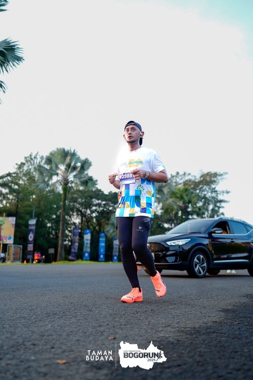 Race photo from Taman Budaya x BOGORUN 2025
