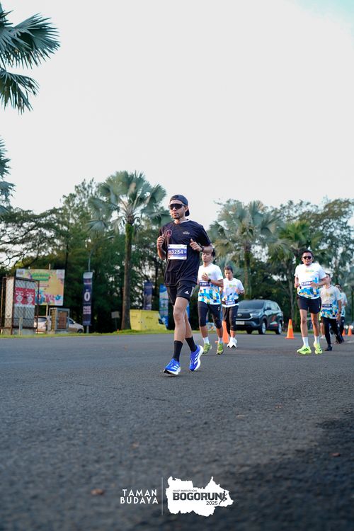 Race photo from Taman Budaya x BOGORUN 2025
